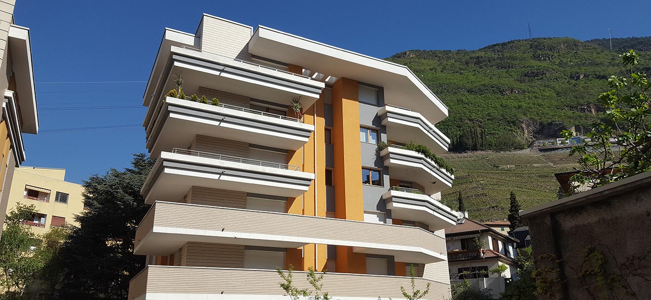 condominio residenziale a Bolzano realizzato da Habitat